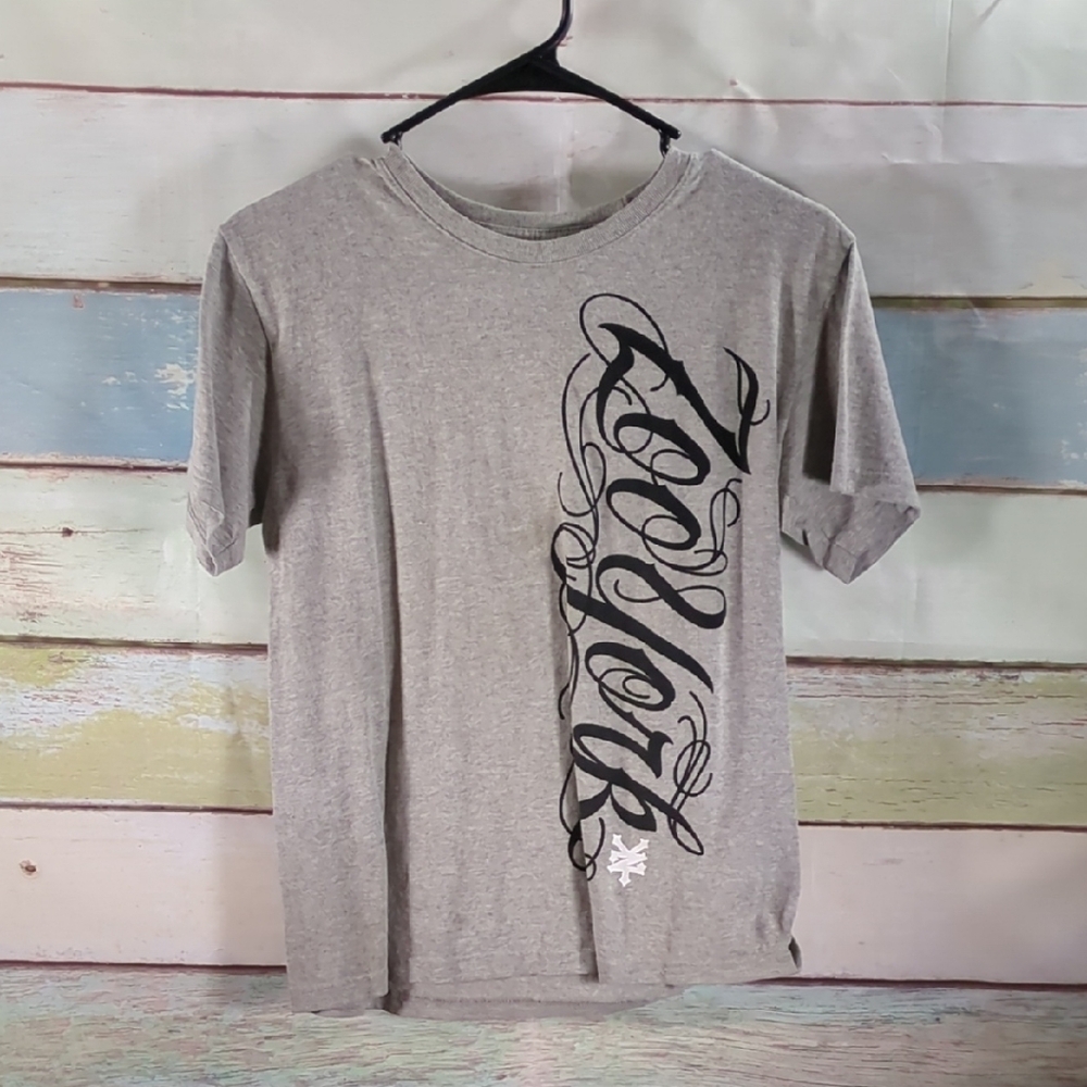 Zoo York Gray and Black Short Sleeve Tee